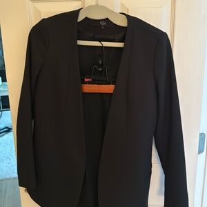 Tibi black suit
